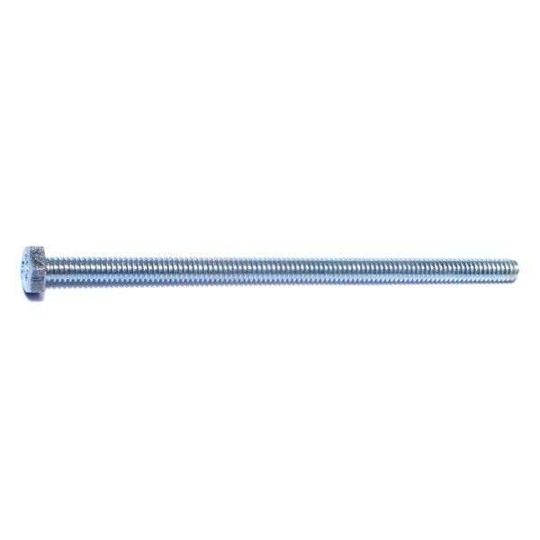 Midwest Fastener 1/4"-20 Hex Head Tap Bolt, Zinc Plated Steel, 5 in L, 50 PK 53450 - main